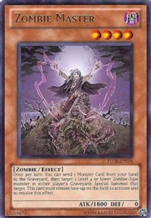 Zombie Master (TU06-EN006) - Turbo Pack: Booster Six Unlimited - Premium Yugioh Single from Konami - Just $1.77! Shop now at Game Crave Tournament Store