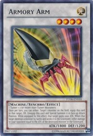 Armory Arm (TU06-EN010) - Turbo Pack: Booster Six Unlimited - Premium Yugioh Single from Konami - Just $4.51! Shop now at Game Crave Tournament Store