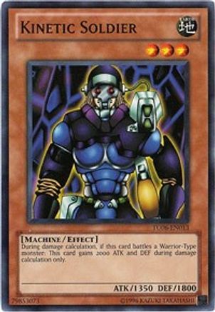 Kinetic Soldier (TU06-EN013) - Turbo Pack: Booster Six Unlimited - Premium Yugioh Single from Konami - Just $0.69! Shop now at Game Crave Tournament Store