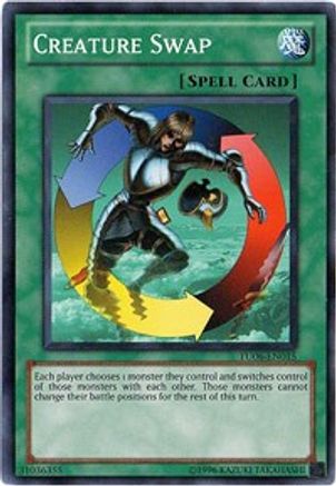 Creature Swap (TU06-EN015) - Turbo Pack: Booster Six Unlimited - Premium Yugioh Single from Konami - Just $0.25! Shop now at Game Crave Tournament Store