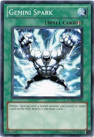 Gemini Spark (TU06-EN018) - Turbo Pack: Booster Six Unlimited - Premium Yugioh Single from Konami - Just $2.10! Shop now at Game Crave Tournament Store