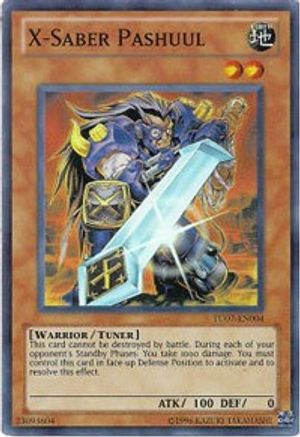 X-Saber Pashuul (TU07-EN004) - Turbo Pack: Booster Seven Unlimited - Premium Yugioh Single from Konami - Just $8.42! Shop now at Game Crave Tournament Store