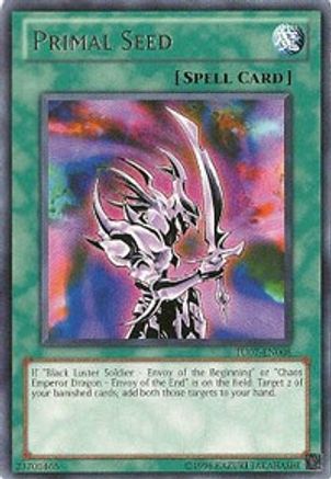 Primal Seed (TU07-EN008) - Turbo Pack: Booster Seven Unlimited - Premium Yugioh Single from Konami - Just $0.41! Shop now at Game Crave Tournament Store