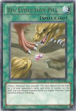 Big Evolution Pill (TU07-EN009) - Turbo Pack: Booster Seven Unlimited - Premium Yugioh Single from Konami - Just $0.28! Shop now at Game Crave Tournament Store