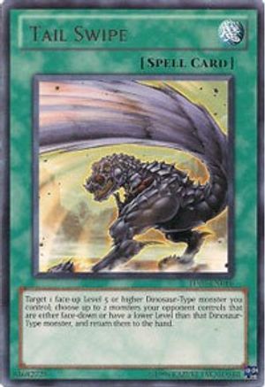 Tail Swipe (TU07-EN010) - Turbo Pack: Booster Seven Unlimited - Premium Yugioh Single from Konami - Just $0.25! Shop now at Game Crave Tournament Store