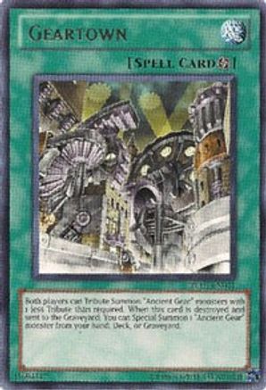 Geartown (TU07-EN011) - Turbo Pack: Booster Seven Unlimited - Premium Yugioh Single from Konami - Just $0.65! Shop now at Game Crave Tournament Store