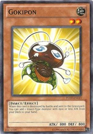 Gokipon (TU07-EN015) - Turbo Pack: Booster Seven Unlimited - Premium Yugioh Single from Konami - Just $0.25! Shop now at Game Crave Tournament Store