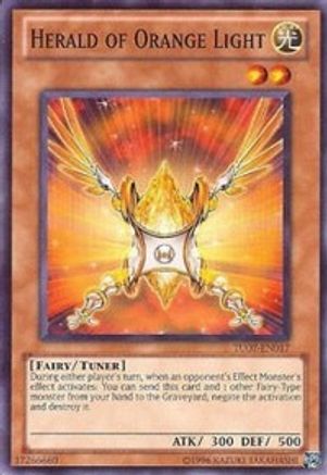 Herald of Orange Light (TU07-EN017) - Turbo Pack: Booster Seven Unlimited - Premium Yugioh Single from Konami - Just $2.62! Shop now at Game Crave Tournament Store