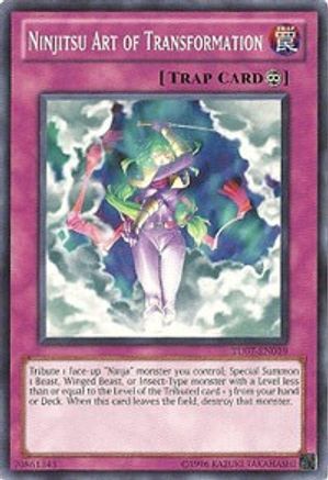 Ninjitsu Art of Transformation (TU07-EN019) - Turbo Pack: Booster Seven Unlimited - Premium Yugioh Single from Konami - Just $0.24! Shop now at Game Crave Tournament Store
