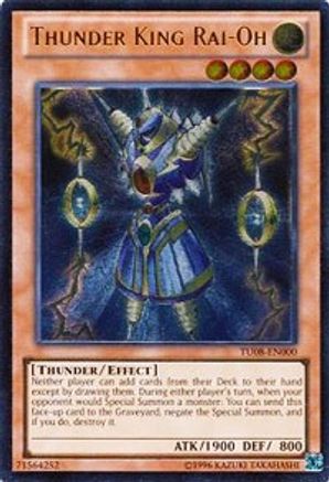 Thunder King Rai-Oh (TU08-EN000) - Turbo Pack: Booster Eight Unlimited - Premium Yugioh Single from Konami - Just $78.30! Shop now at Game Crave Tournament Store