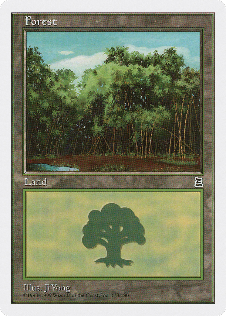 Forest (PTK-178) - Portal Three Kingdoms - Premium MTG Single from Wizards of the Coast - Just $0.83! Shop now at Game Crave Tournament Store