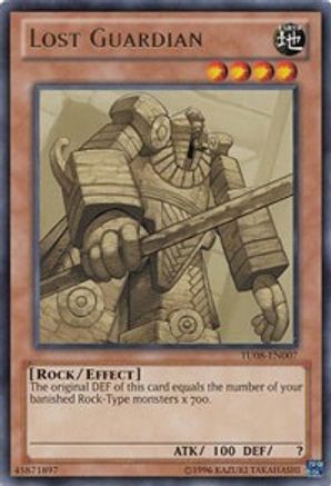 Lost Guardian (TU08-EN007) - Turbo Pack: Booster Eight Unlimited - Premium Yugioh Single from Konami - Just $0.23! Shop now at Game Crave Tournament Store