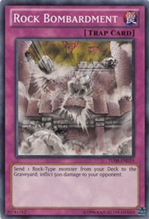 Rock Bombardment (TU08-EN019) - Turbo Pack: Booster Eight Unlimited - Premium Yugioh Single from Konami - Just $0.24! Shop now at Game Crave Tournament Store