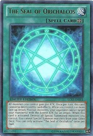 The Seal of Orichalcos (LC03-EN001) - Legendary Collection 3: Yugi's World Limited - Premium Yugioh Single from Konami - Just $0.39! Shop now at Game Crave Tournament Store
