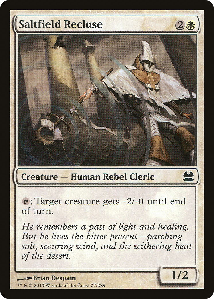 Saltfield Recluse (MMA-027) - Modern Masters Foil - Premium MTG Single from Wizards of the Coast - Just $0.08! Shop now at Game Crave Tournament Store