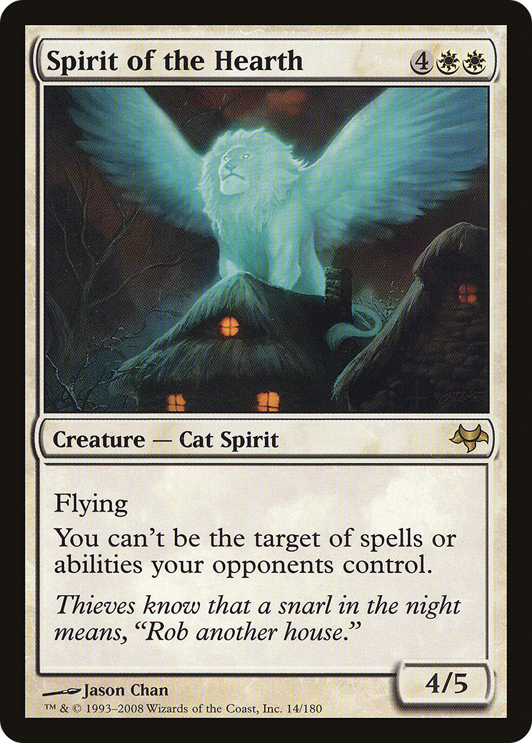 Spirit of the Hearth (EVE-014) - Eventide Foil - Premium MTG Single from Wizards of the Coast - Just $0.99! Shop now at Game Crave Tournament Store