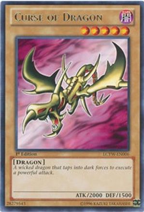 Curse of Dragon (LCYW-EN006) - Legendary Collection 3: Yugi's World Unlimited - Premium Yugioh Single from Konami - Just $0.45! Shop now at Game Crave Tournament Store
