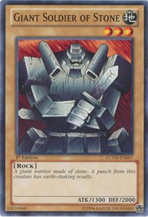 Giant Soldier of Stone (LCYW-EN007) - Legendary Collection 3: Yugi's World Unlimited - Premium Yugioh Single from Konami - Just $0.25! Shop now at Game Crave Tournament Store