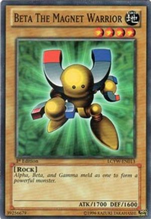 Beta the Magnet Warrior (LCYW-EN013) - Legendary Collection 3: Yugi's World 1st Edition - Premium Yugioh Single from Konami - Just $0.42! Shop now at Game Crave Tournament Store