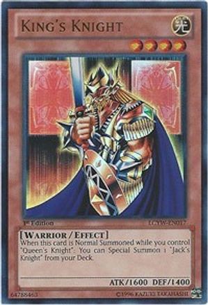 King's Knight (LCYW-EN017) - Legendary Collection 3: Yugi's World Unlimited - Premium Yugioh Single from Konami - Just $4.89! Shop now at Game Crave Tournament Store