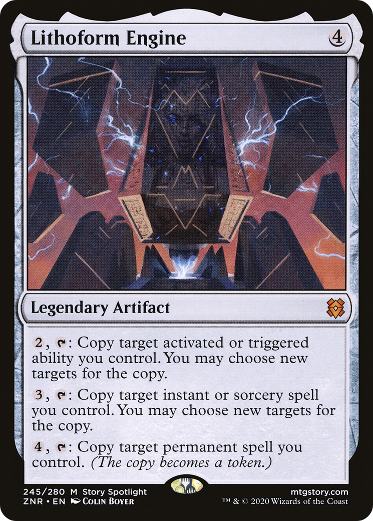 Lithoform Engine (ZNR-245) - Zendikar Rising Foil - Premium MTG Single from Wizards of the Coast - Just $1.39! Shop now at Game Crave Tournament Store