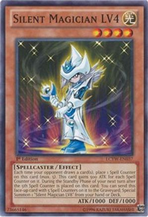 Silent Magician LV4 (LCYW-EN037) - Legendary Collection 3: Yugi's World Unlimited - Premium Yugioh Single from Konami - Just $0.08! Shop now at Game Crave Tournament Store