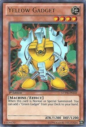 Yellow Gadget (LCYW-EN041) - Legendary Collection 3: Yugi's World 1st Edition - Premium Yugioh Single from Konami - Just $1.08! Shop now at Game Crave Tournament Store