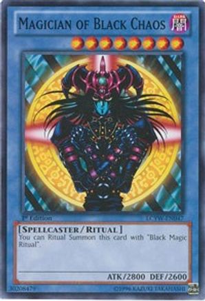 Magician of Black Chaos (LCYW-EN047) - Legendary Collection 3: Yugi's World Unlimited - Premium Yugioh Single from Konami - Just $2.74! Shop now at Game Crave Tournament Store