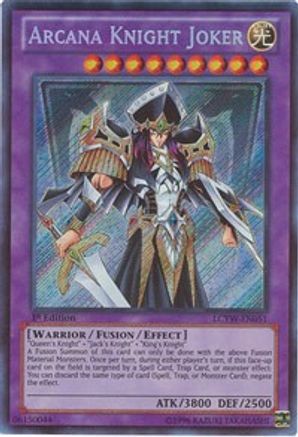 Arcana Knight Joker (LCYW-EN051) - Legendary Collection 3: Yugi's World Unlimited - Premium Yugioh Single from Konami - Just $6.18! Shop now at Game Crave Tournament Store