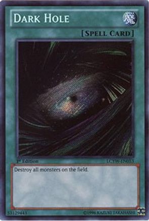 Dark Hole (LCYW-EN053) - Legendary Collection 3: Yugi's World Unlimited - Premium Yugioh Single from Konami - Just $1.35! Shop now at Game Crave Tournament Store