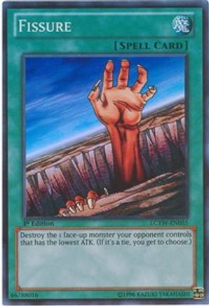 Fissure (LCYW-EN055) - Legendary Collection 3: Yugi's World Unlimited - Premium Yugioh Single from Konami - Just $0.73! Shop now at Game Crave Tournament Store