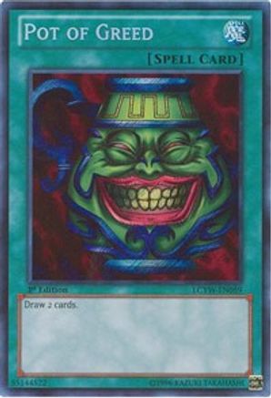 Pot of Greed (LCYW-EN059) - Legendary Collection 3: Yugi's World Unlimited - Premium Yugioh Single from Konami - Just $11.90! Shop now at Game Crave Tournament Store