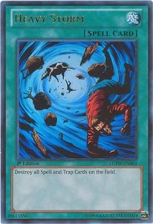 Heavy Storm (LCYW-EN061) - Legendary Collection 3: Yugi's World 1st Edition - Premium Yugioh Single from Konami - Just $3.59! Shop now at Game Crave Tournament Store