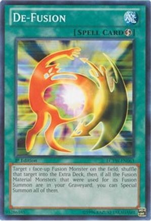 De-Fusion (LCYW-EN063) - Legendary Collection 3: Yugi's World 1st Edition - Premium Yugioh Single from Konami - Just $0.25! Shop now at Game Crave Tournament Store