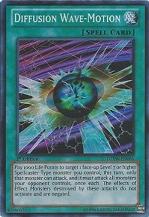 Diffusion Wave-Motion (LCYW-EN066) - Legendary Collection 3: Yugi's World Unlimited - Premium Yugioh Single from Konami - Just $0.26! Shop now at Game Crave Tournament Store