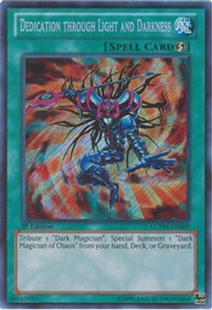 Dedication through Light and Darkness (LCYW-EN069) - Legendary Collection 3: Yugi's World 1st Edition - Premium Yugioh Single from Konami - Just $5.69! Shop now at Game Crave Tournament Store
