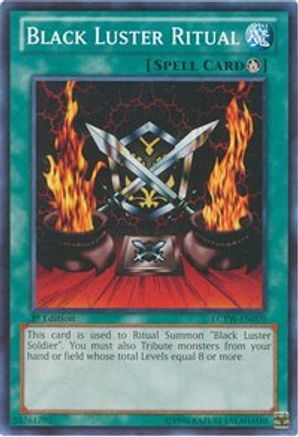 Black Luster Ritual (LCYW-EN070) - Legendary Collection 3: Yugi's World Unlimited - Premium Yugioh Single from Konami - Just $0.25! Shop now at Game Crave Tournament Store