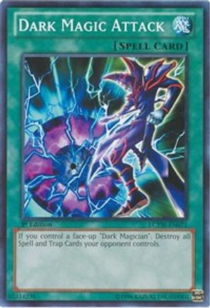 Dark Magic Attack (LCYW-EN071) - Legendary Collection 3: Yugi's World 1st Edition - Premium Yugioh Single from Konami - Just $0.77! Shop now at Game Crave Tournament Store