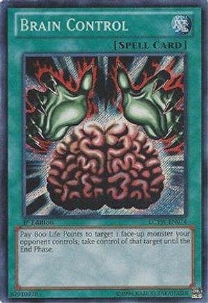 Brain Control (LCYW-EN074) - Legendary Collection 3: Yugi's World Unlimited - Premium Yugioh Single from Konami - Just $10.54! Shop now at Game Crave Tournament Store