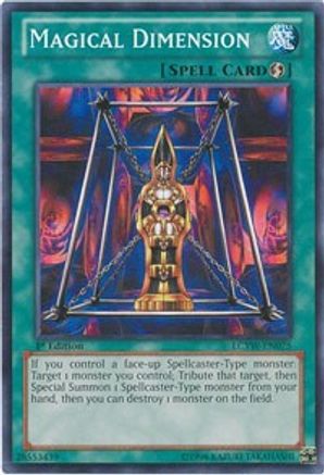Magical Dimension (LCYW-EN075) - Legendary Collection 3: Yugi's World 1st Edition - Premium Yugioh Single from Konami - Just $0.26! Shop now at Game Crave Tournament Store
