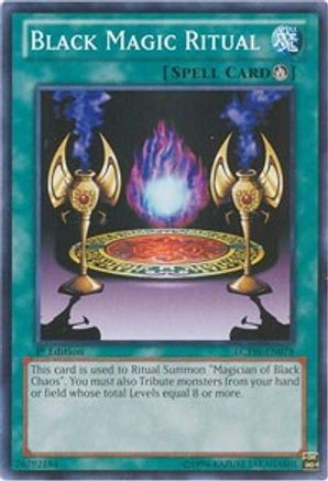 Black Magic Ritual (LCYW-EN078) - Legendary Collection 3: Yugi's World 1st Edition - Premium Yugioh Single from Konami - Just $0.36! Shop now at Game Crave Tournament Store
