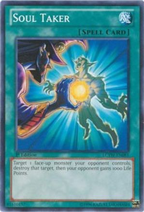 Soul Taker (LCYW-EN081) - Legendary Collection 3: Yugi's World Unlimited - Premium Yugioh Single from Konami - Just $0.25! Shop now at Game Crave Tournament Store