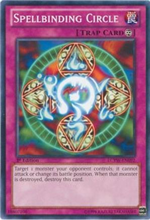 Spellbinding Circle (LCYW-EN092) - Legendary Collection 3: Yugi's World 1st Edition - Premium Yugioh Single from Konami - Just $0.25! Shop now at Game Crave Tournament Store
