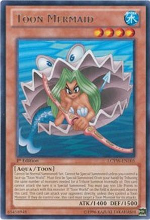 Toon Mermaid (LCYW-EN105) - Legendary Collection 3: Yugi's World Unlimited - Premium Yugioh Single from Konami - Just $0.55! Shop now at Game Crave Tournament Store