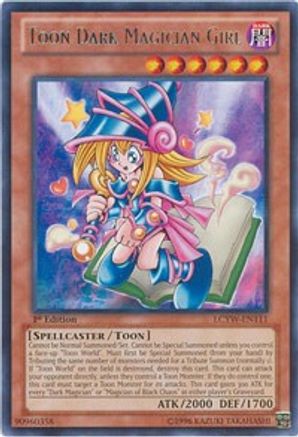 Toon Dark Magician Girl (LCYW-EN111) - Legendary Collection 3: Yugi's World Unlimited - Premium Yugioh Single from Konami - Just $0.77! Shop now at Game Crave Tournament Store