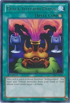 Black Illusion Ritual (LCYW-EN114) - Legendary Collection 3: Yugi's World Unlimited - Premium Yugioh Single from Konami - Just $0.10! Shop now at Game Crave Tournament Store
