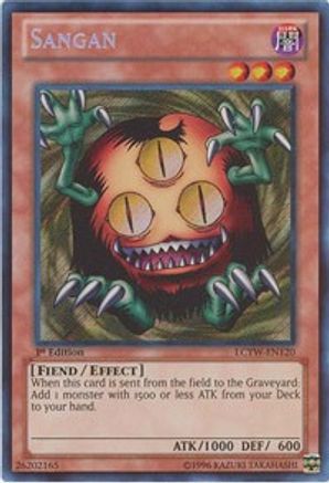 Sangan (LCYW-EN120) - Legendary Collection 3: Yugi's World Unlimited - Premium Yugioh Single from Konami - Just $6.97! Shop now at Game Crave Tournament Store