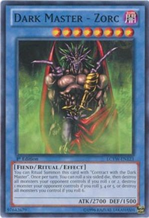 Dark Master - Zorc (LCYW-EN123) - Legendary Collection 3: Yugi's World Unlimited - Premium Yugioh Single from Konami - Just $0.31! Shop now at Game Crave Tournament Store