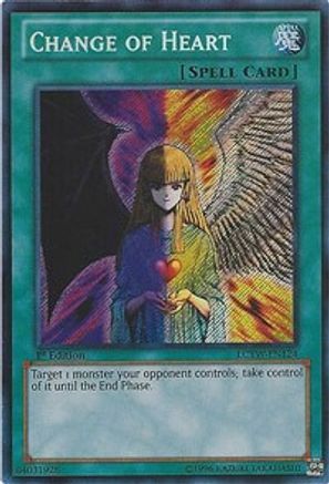 Change of Heart (LCYW-EN124) - Legendary Collection 3: Yugi's World 1st Edition - Premium Yugioh Single from Konami - Just $6.50! Shop now at Game Crave Tournament Store