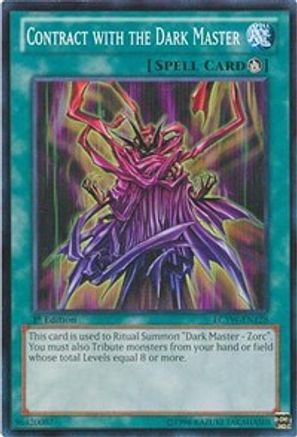 Contract with the Dark Master (LCYW-EN128) - Legendary Collection 3: Yugi's World 1st Edition - Premium Yugioh Single from Konami - Just $0.12! Shop now at Game Crave Tournament Store